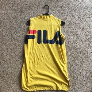 FILA Yellow Tennis Dress